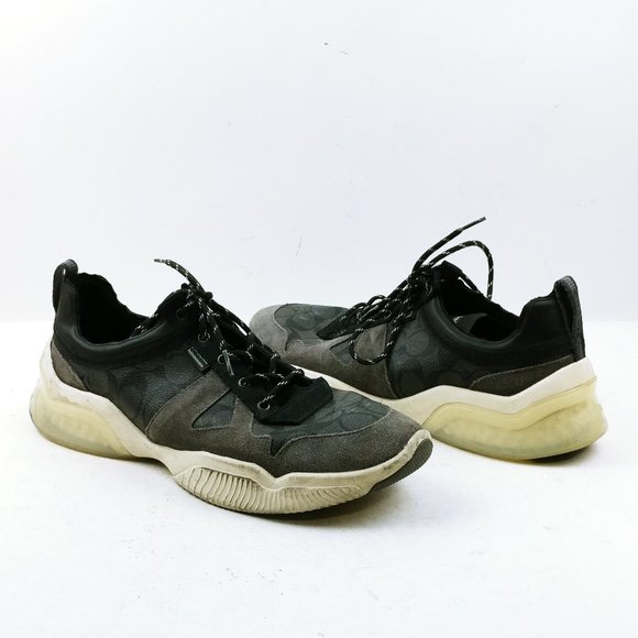 Coach Men's Brown Sneakers Size13D - Picture 1 of 11